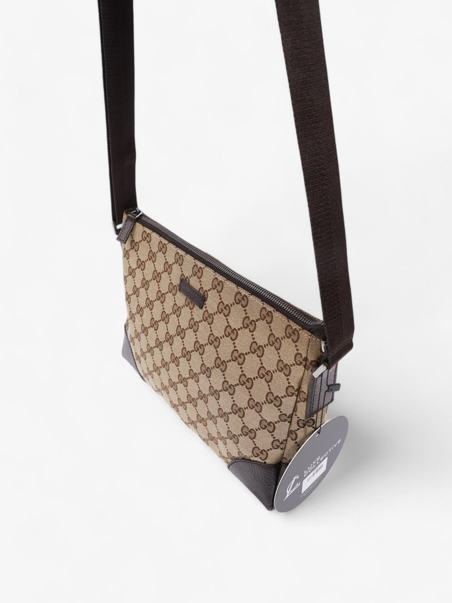 Gucci GG Canvas Messenger Brown  Canvas Image 8