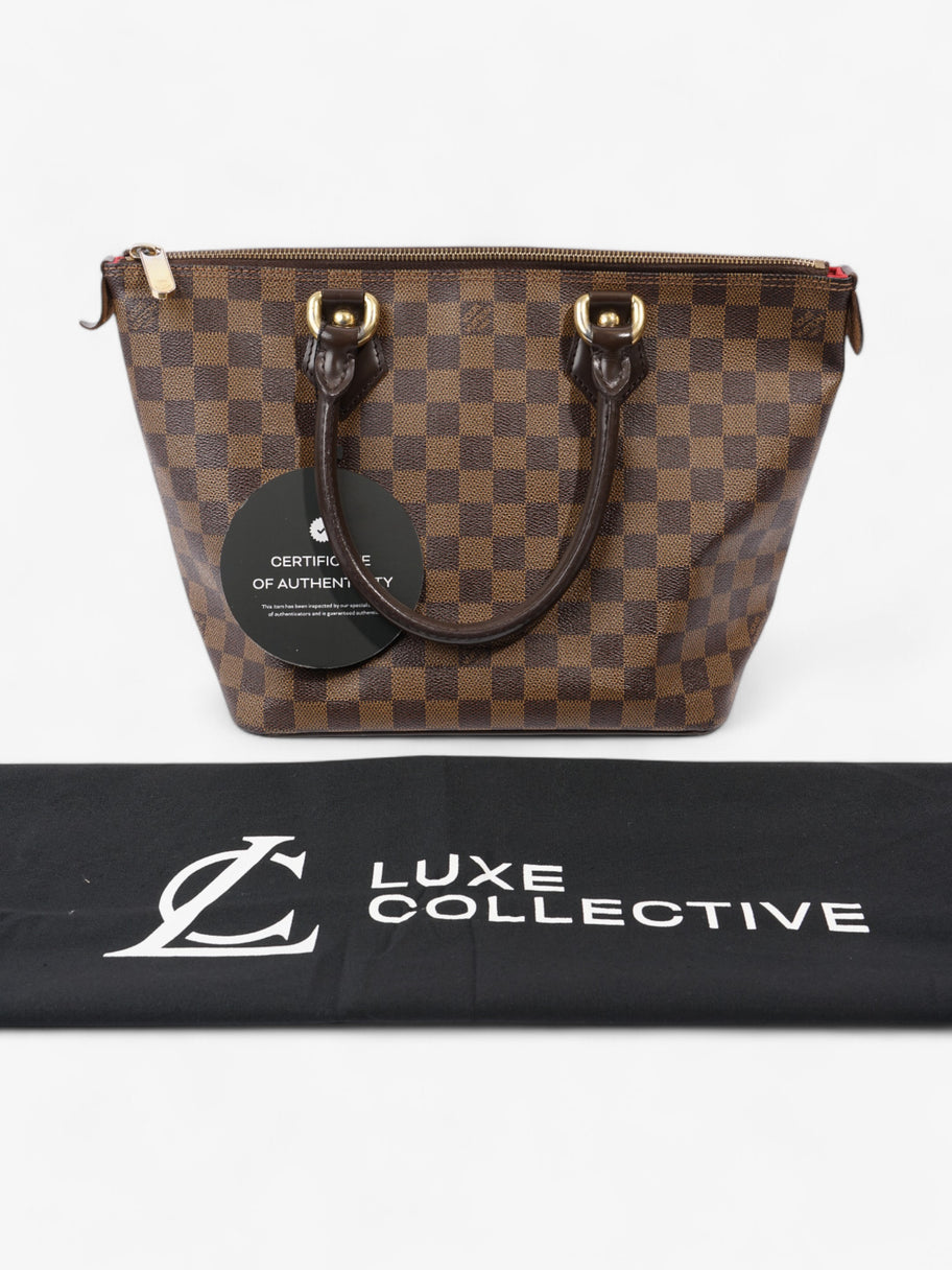 Louis Vuitton Saleya Damier Ebene Coated Canvas Image 9