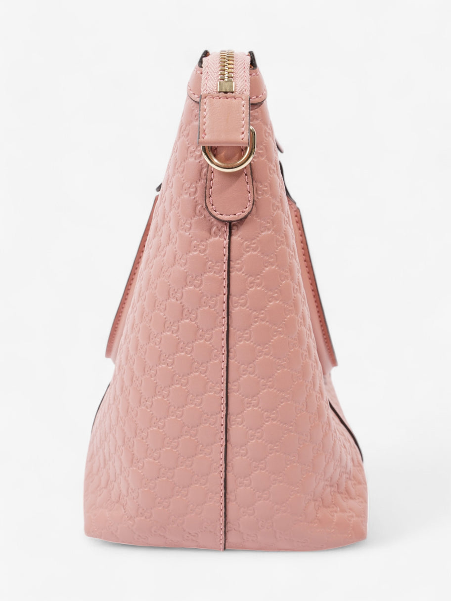 Gucci 2Way Tote Pink Guccissima Calfskin Leather Image 5