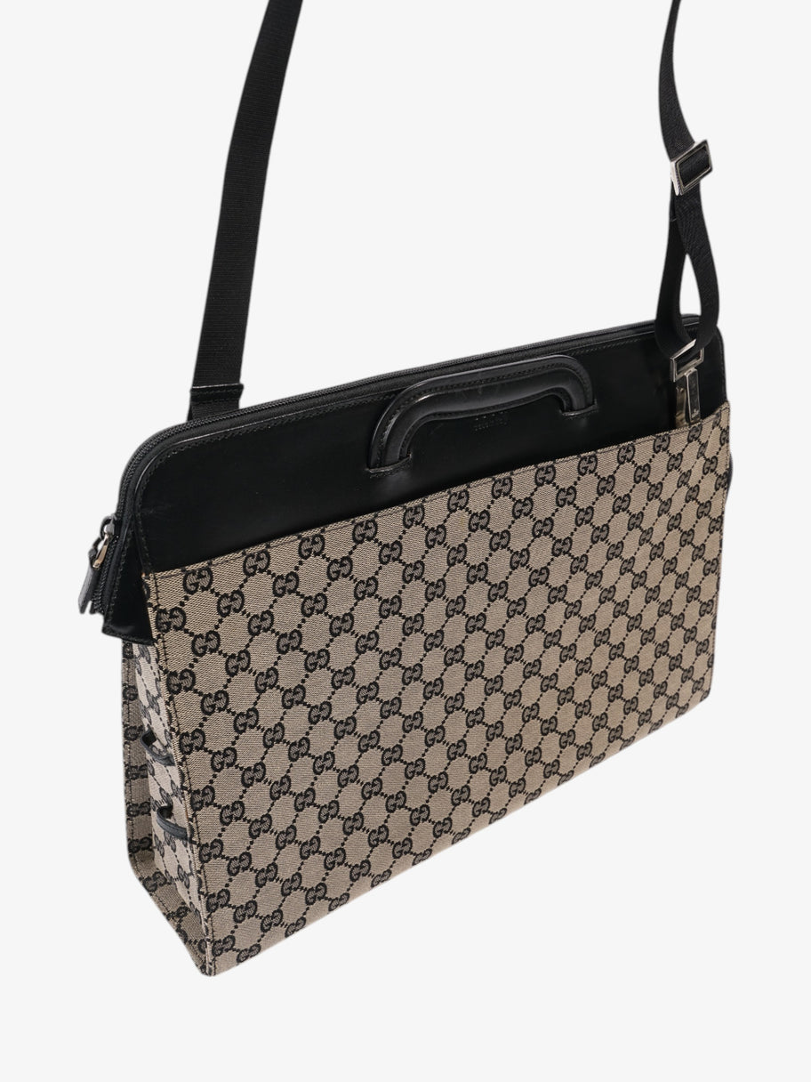 Gucci GG Business Bag GG Supreme / Black Canvas Image 7