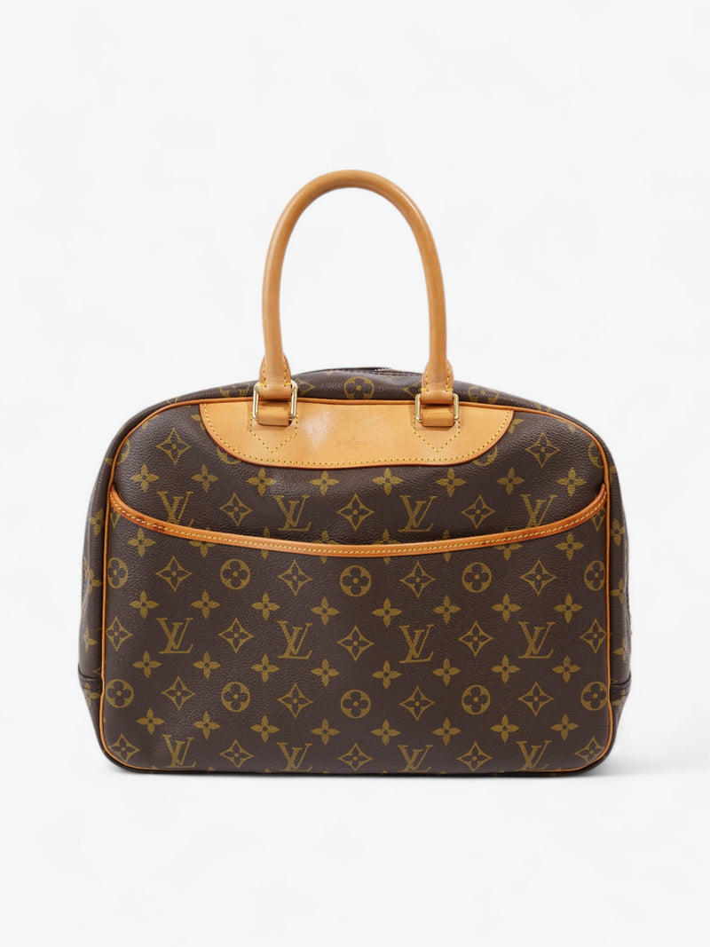  Louis Vuitton Deauville Monogram / Brown Coated Canvas