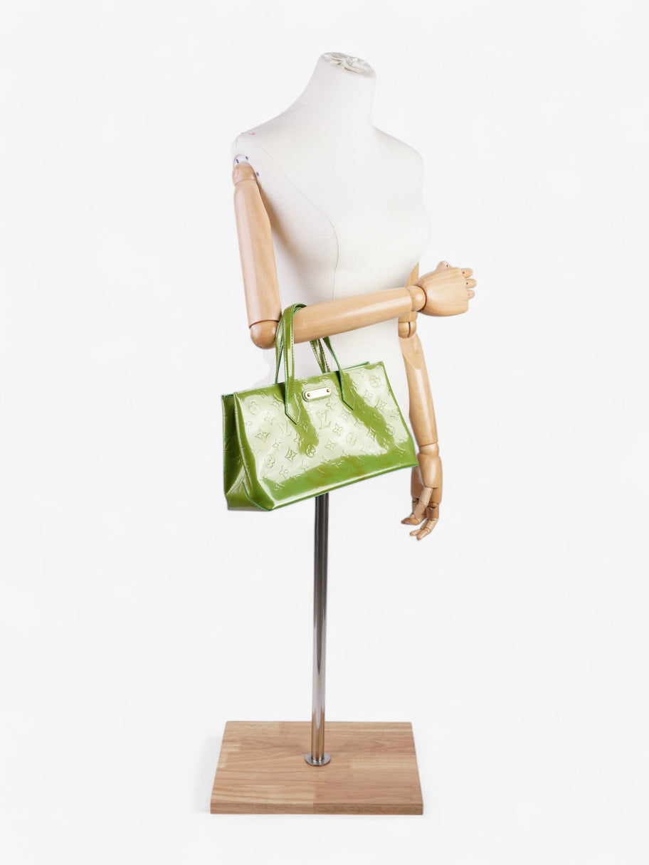 Louis Vuitton Wilshire Monogram Vernis / Green Vernis Leather PM Image 2