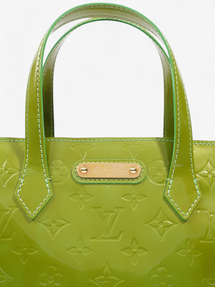 Louis Vuitton Wilshire Monogram Vernis / Green Vernis Leather PM Image 7