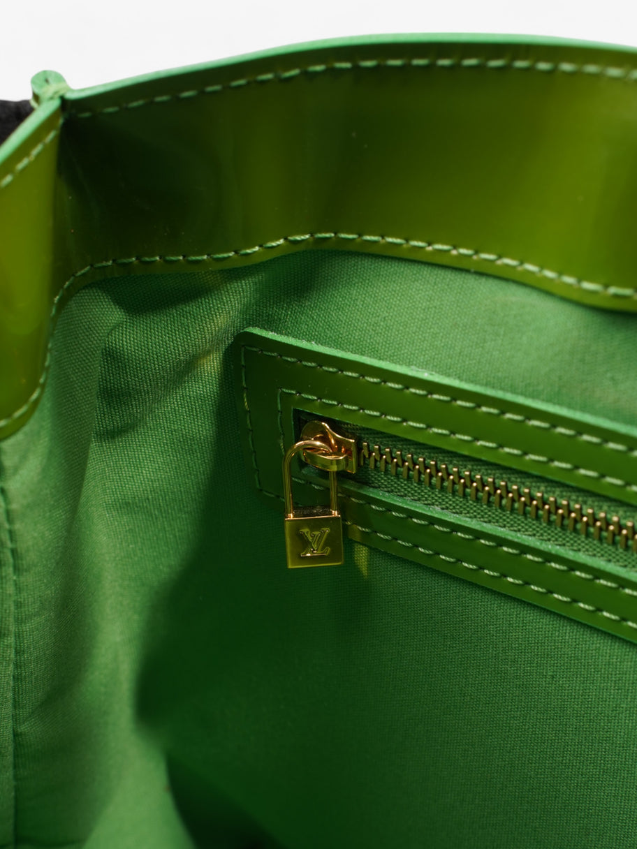 Louis Vuitton Wilshire Monogram Vernis / Green Vernis Leather PM Image 9