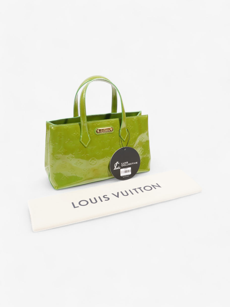 Louis Vuitton Wilshire Monogram Vernis / Green Vernis Leather PM Image 10