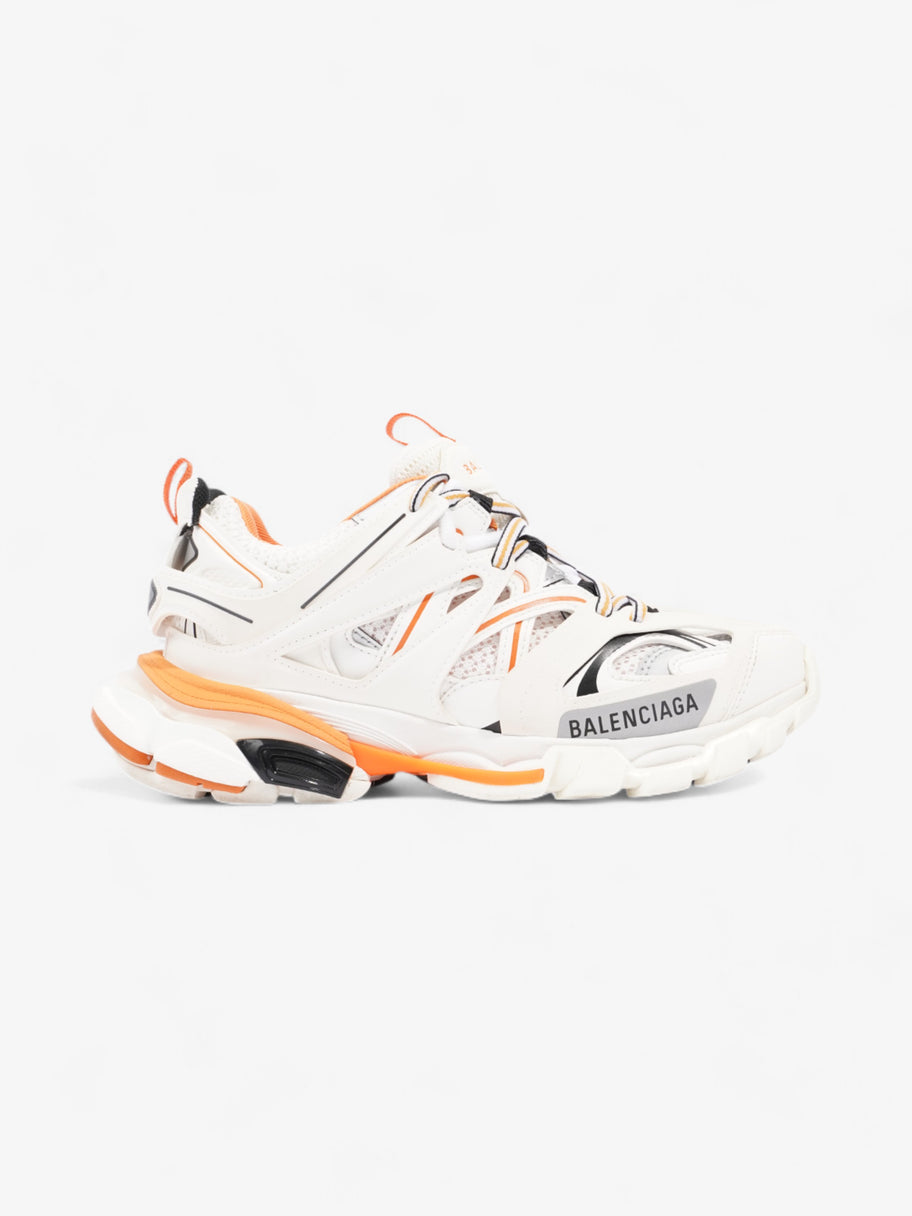 Balenciaga Track White / Orange Clear Sole Mesh EU 36 UK 3 Image 1