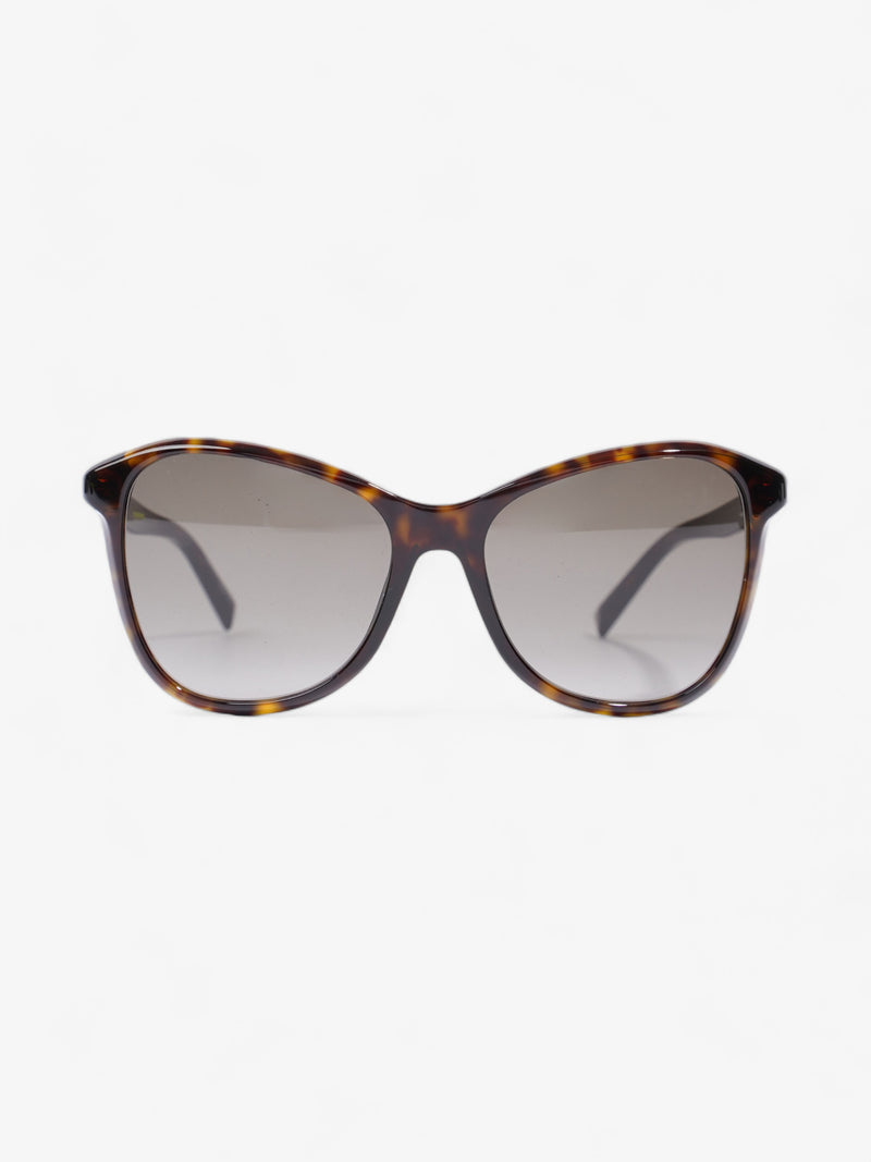  Round Sunglasses Brown Acetate 56mm 18mm