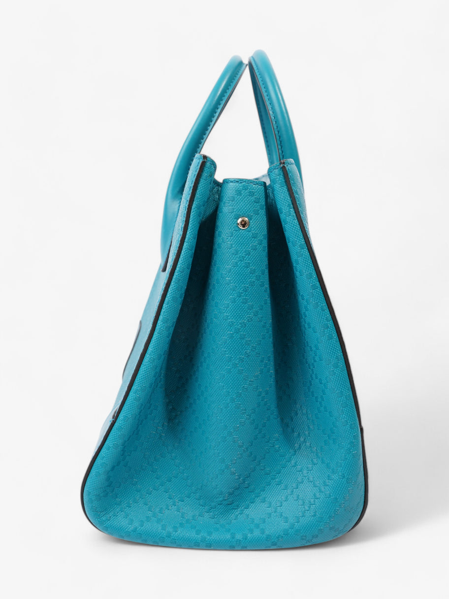 Gucci Diamante 2-Way Turquoise  Leather Image 3