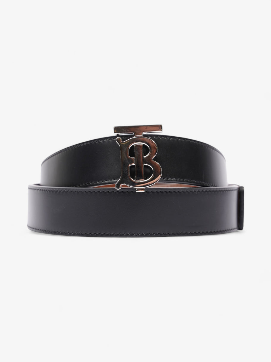 Burberry TB Reversible Belt Black / Brown Leather S Image 5