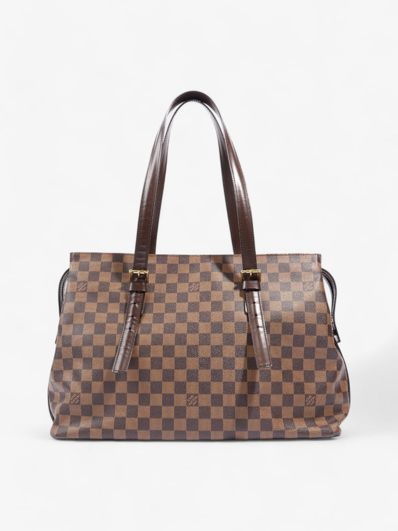  Louis Vuitton Chelsea Damier Ebene  Monogram Coated Canvas