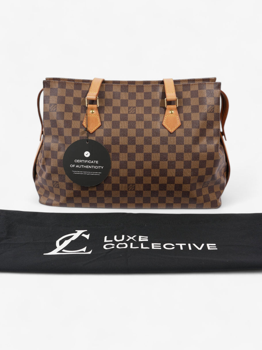 Louis Vuitton Columbine Damier Ebene Coated Canvas Image 9