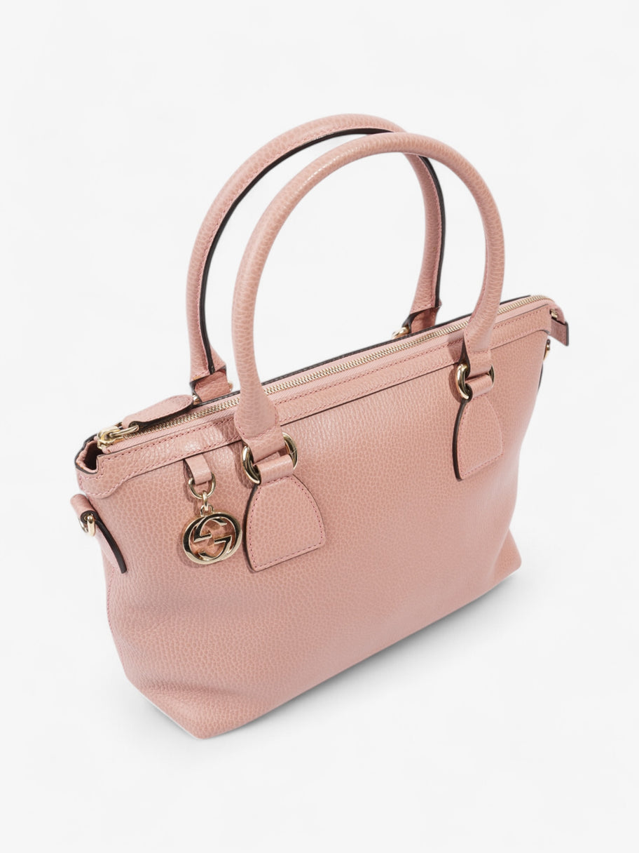 Gucci Dollar Interlocking  Pink Leather Image 7