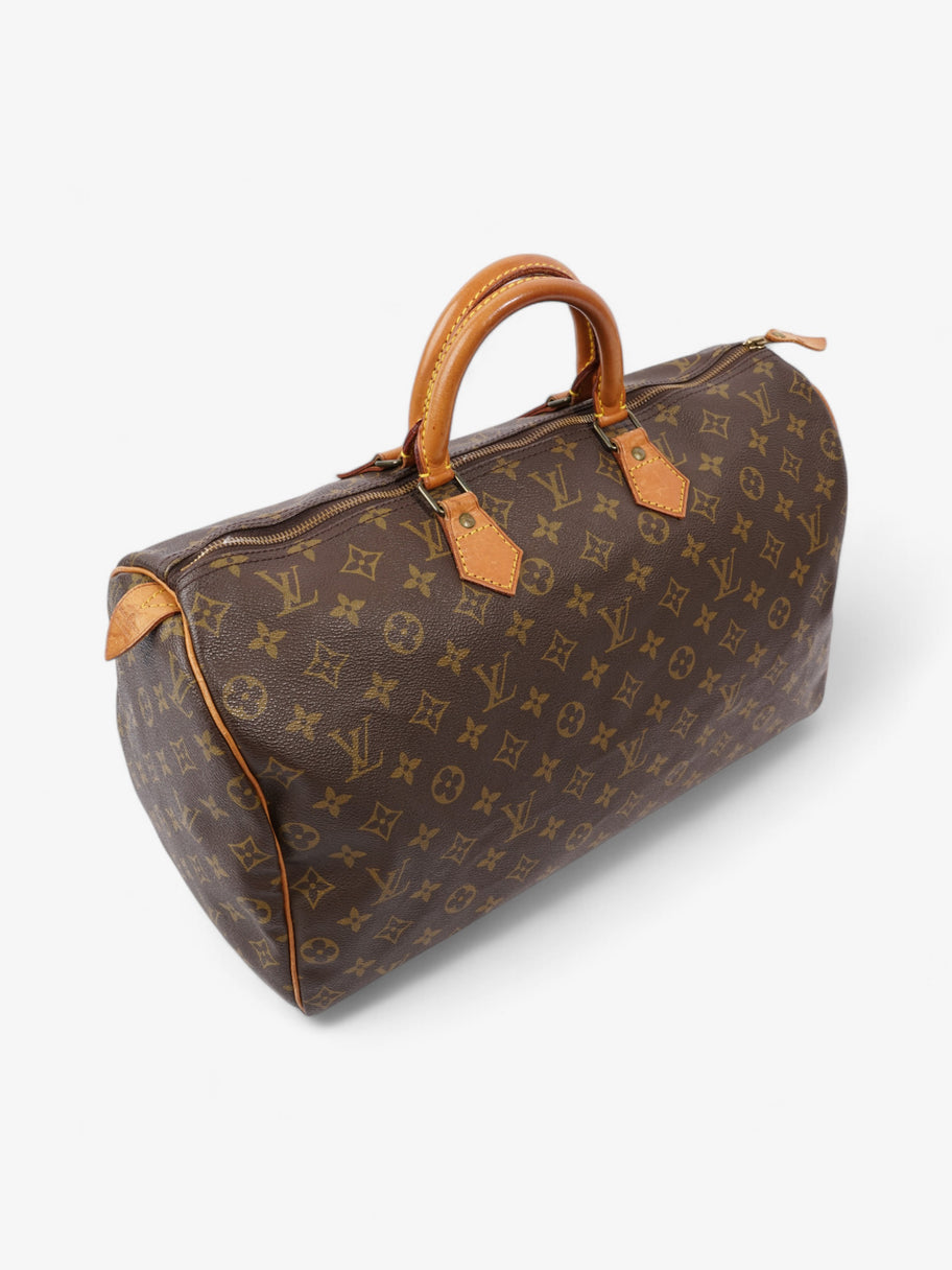 Louis Vuitton Speedy Bandouliere 40 Monogram / Brown Coated Canvas 40 Image 7