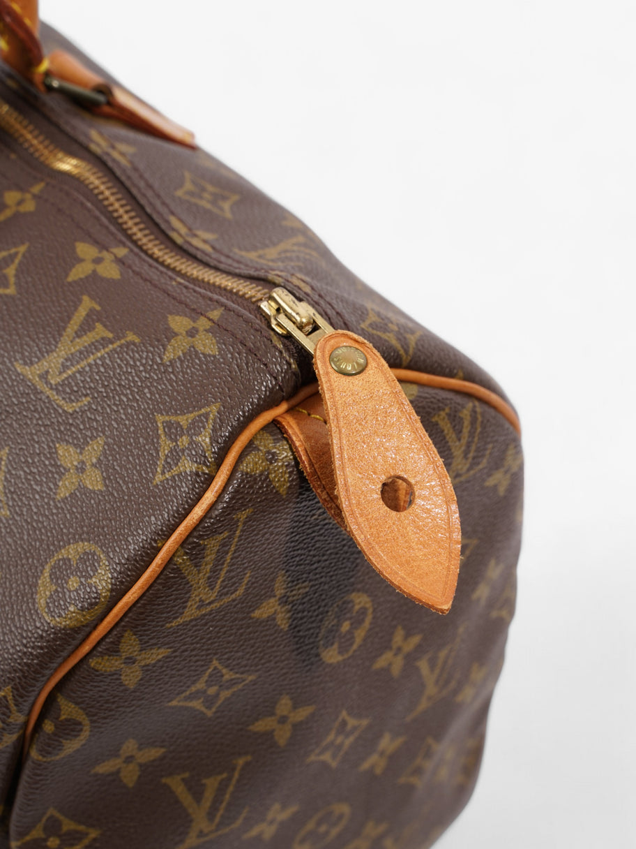 Louis Vuitton Speedy Bandouliere 40 Monogram / Brown Coated Canvas 40 Image 8