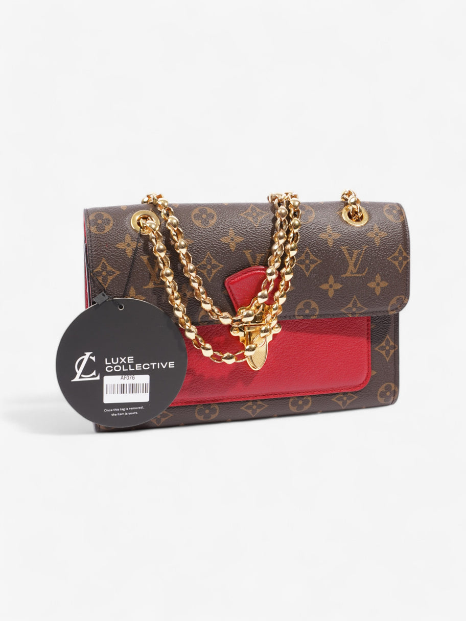 Louis Vuitton Victoire  Monogram / Red Coated Canvas Image 11