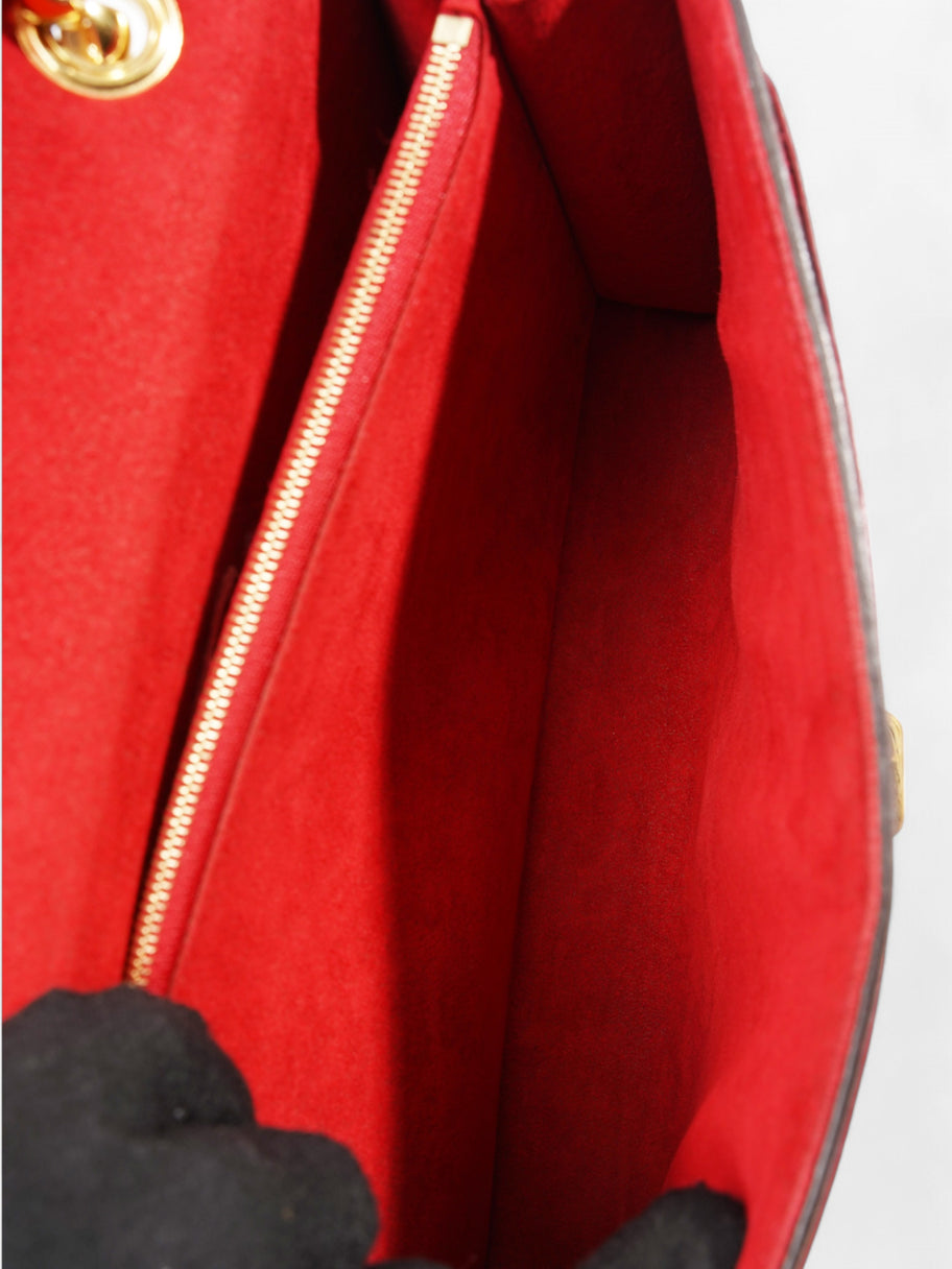 Louis Vuitton Victoire  Monogram / Red Coated Canvas Image 9