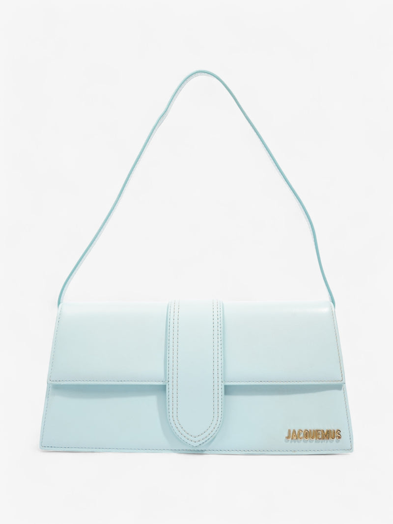  Jacquemus Le Bambino Long Light Blue Leather