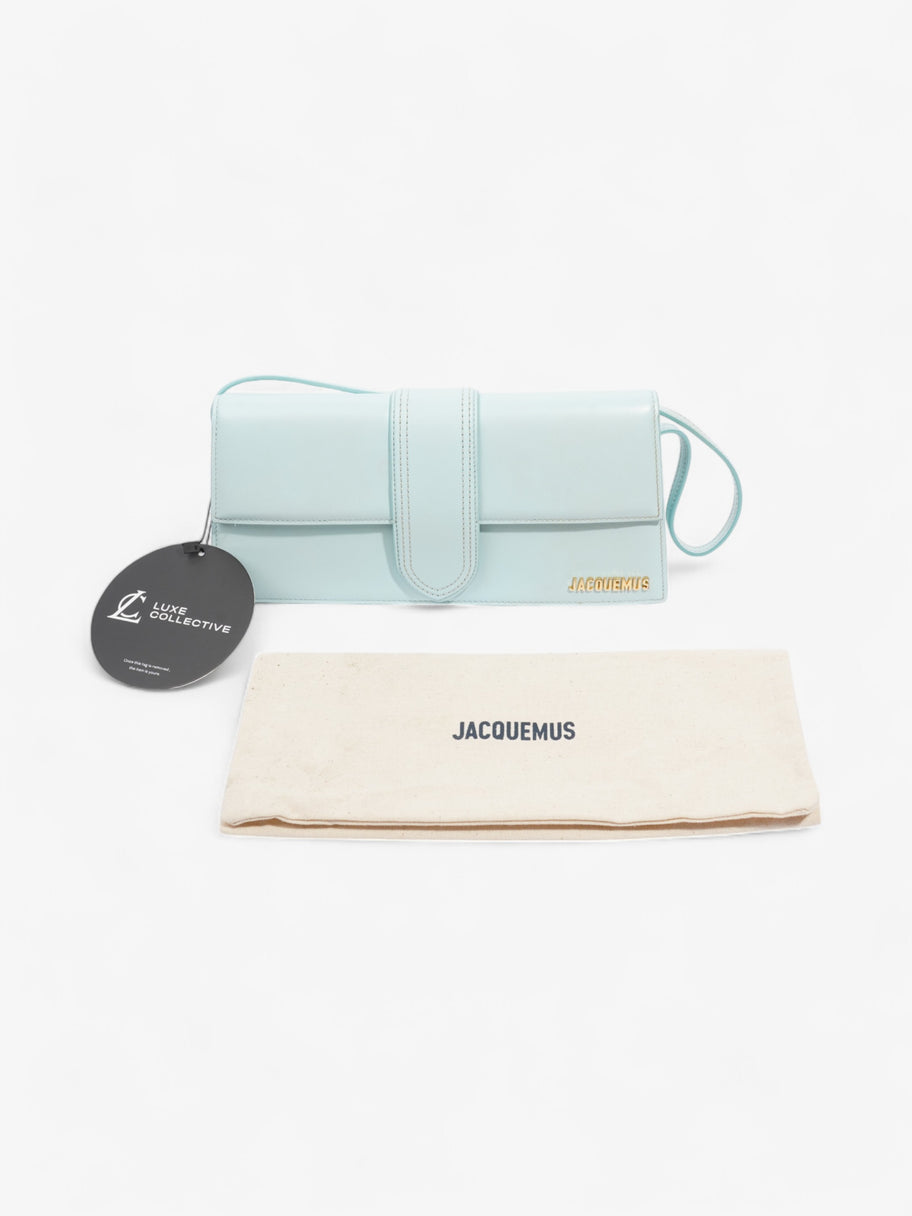 Jacquemus Le Bambino Long Light Blue Leather Image 11