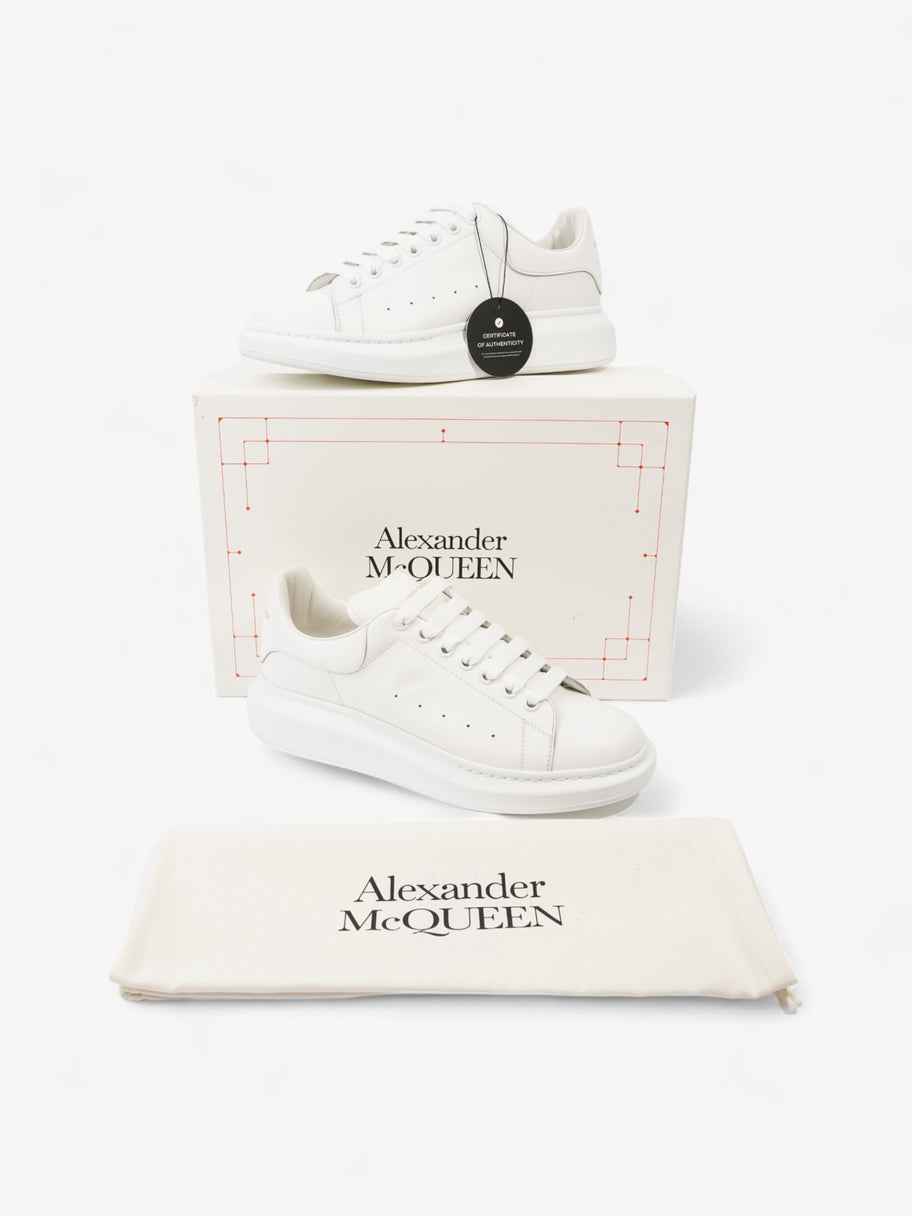 Alexander McQueen Oversized Sneakers White Leather EU 43 UK 9 Image 11