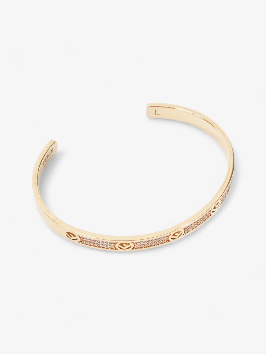 Fendi F Is Fendi Bracelet Gold Base Metal L Image 2