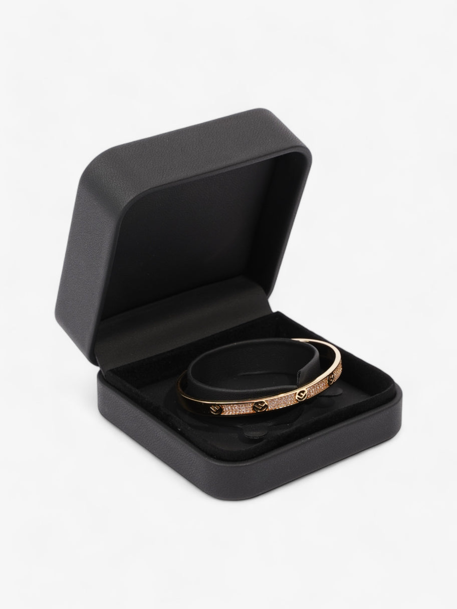 Fendi F Is Fendi Bracelet Gold Base Metal L Image 5