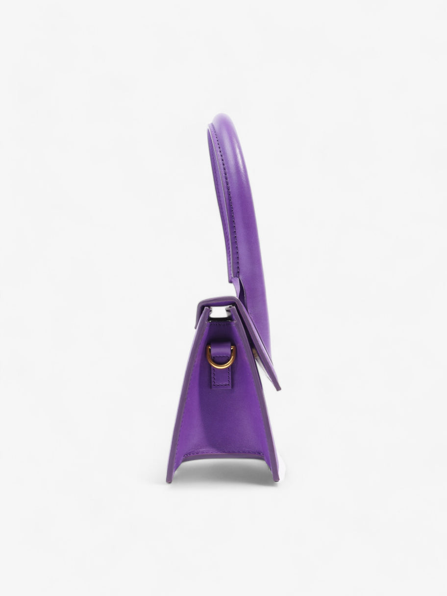 Jacquemus Le Chiquito Moyen Purple Leather Image 5