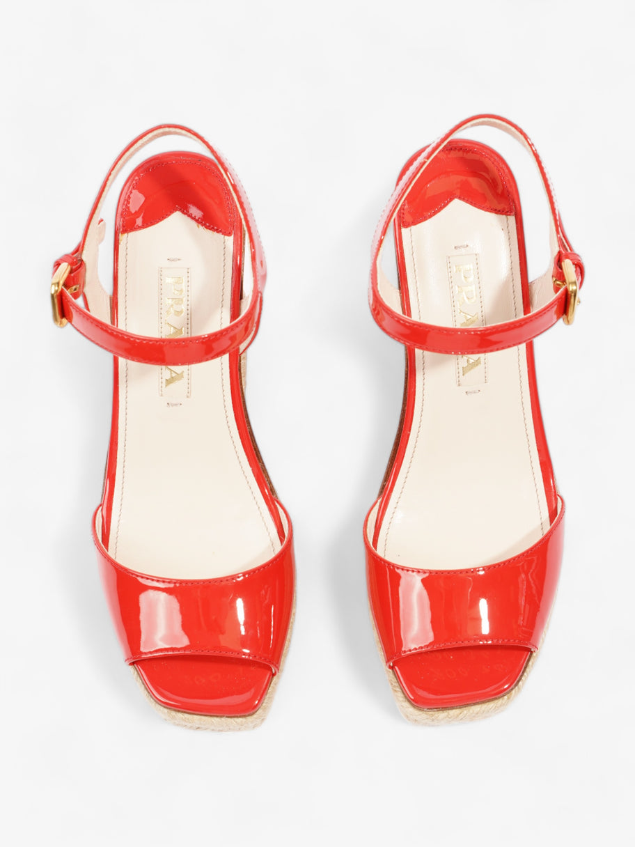 Red Wedges 120 Red Patent Leather EU 36.5 UK 3.5 Image 8