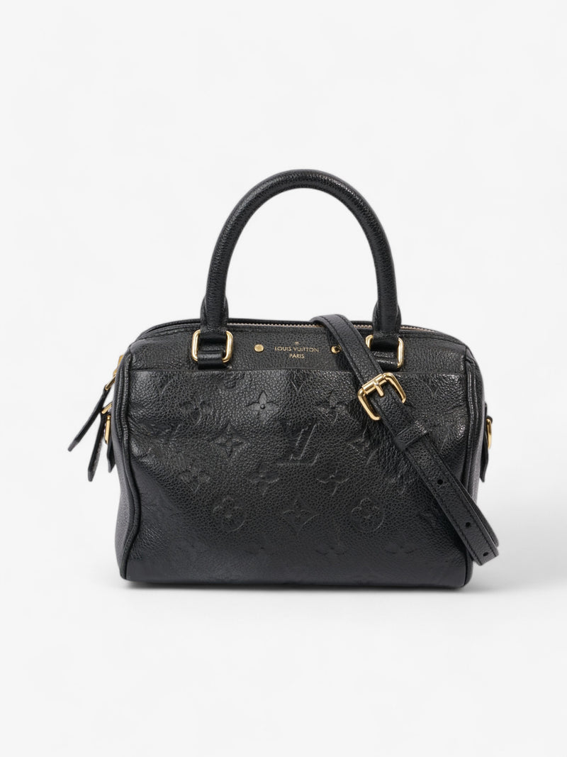  Louis Vuitton Speedy Bandoulière Monogram Empreinte / Black Empreinte Leather 20