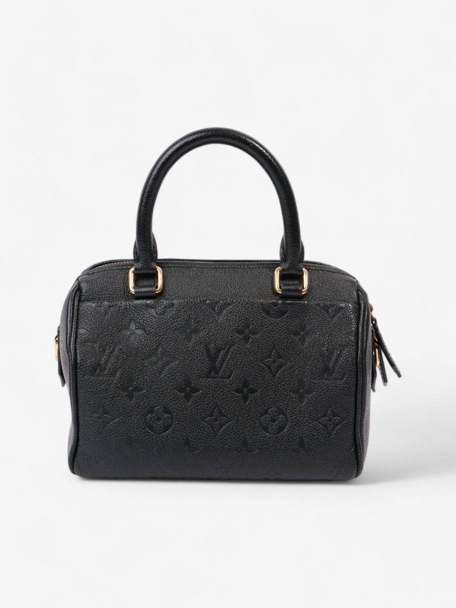 Louis Vuitton Speedy Bandoulière Monogram Empreinte / Black Empreinte Leather 20 Image 4