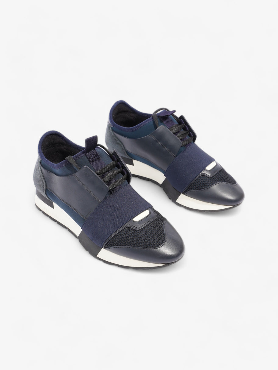 Balenciaga race runners womens blue online