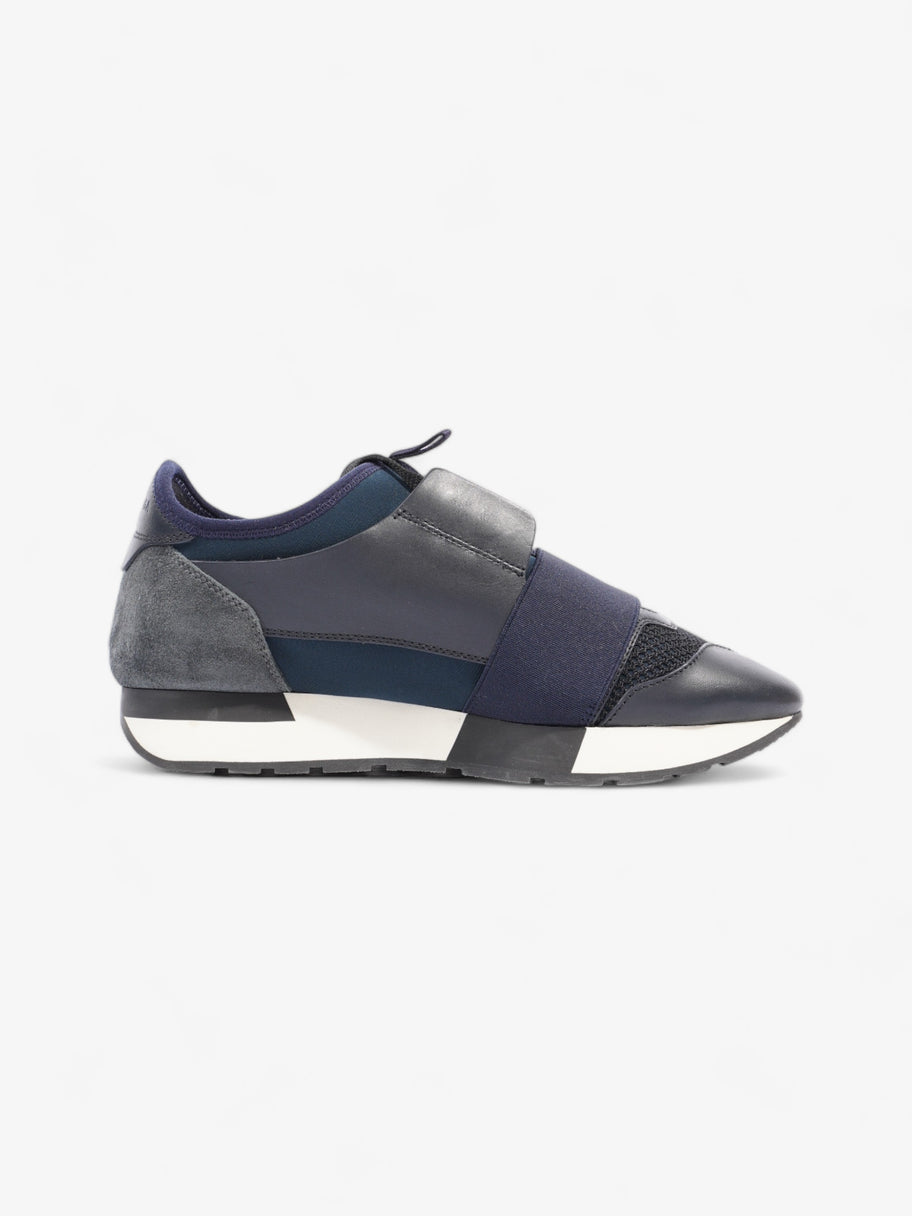 Balenciaga Race Runner Navy Blue Technical Fabric EU 36 UK 3 Image 4