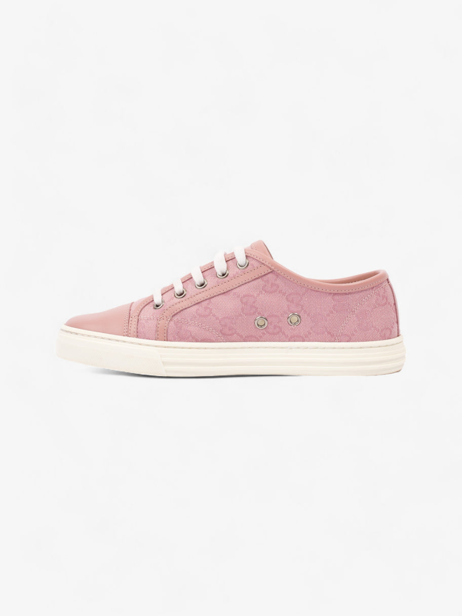 Gucci GG Low-top Sneakers Pink / White Canvas EU 36.5 UK 3.5 Image 3