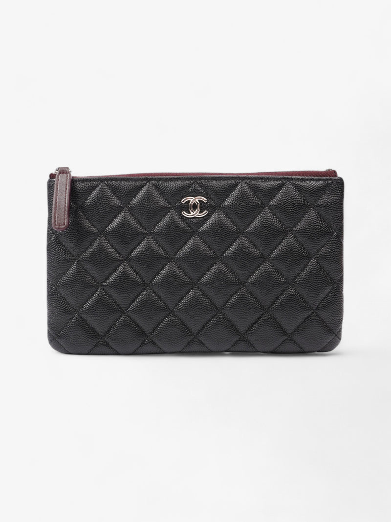  Chanel Purse Black Caviar Leather