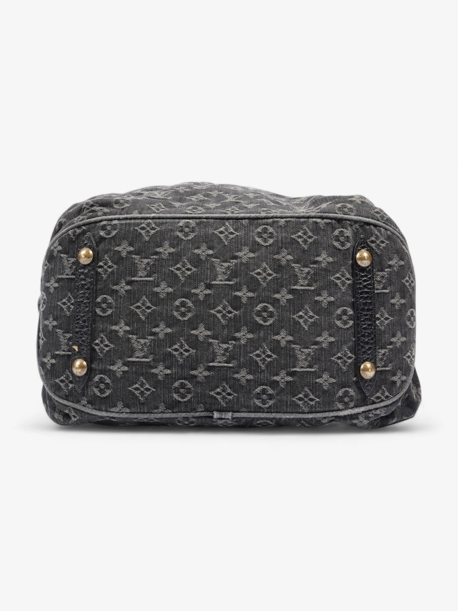 Mahina Bag Black Monogram Denim XL Image 6