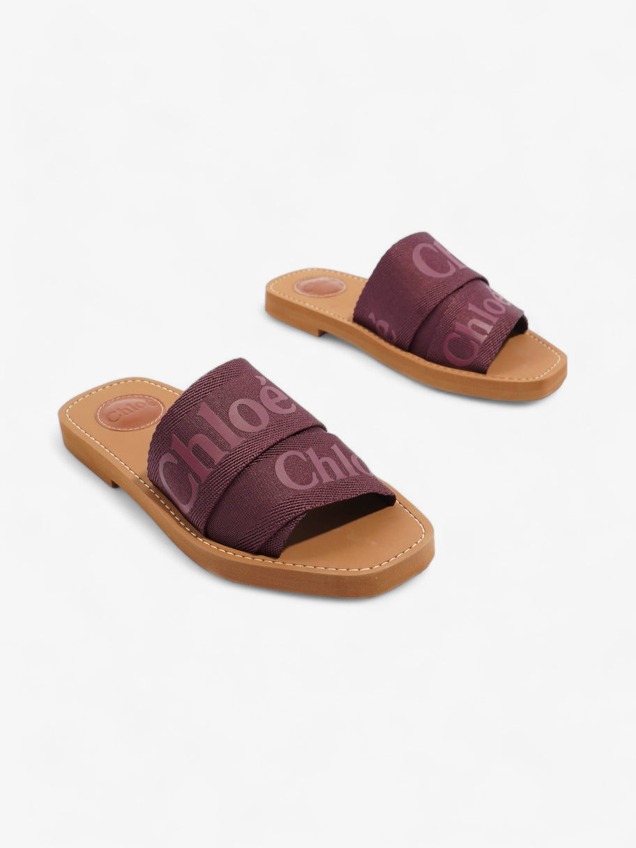 Woody Slides Purple Canvas EU 36 UK 3 Image 2