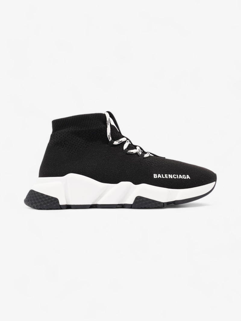  Balenciaga Speed Lace Up Black / White Cotton EU 37 UK 4