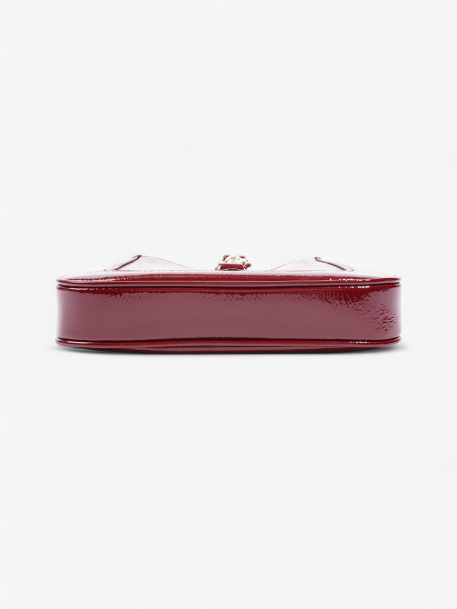 Gucci Jackie Notte Red Patent Leather Mini Image 8