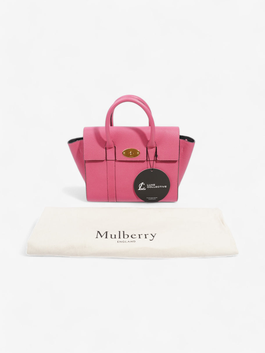 Mulberry Bayswater Pink Grained Leather Mini Image 8