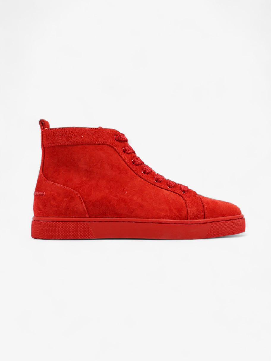 Louis Flat Red Suede EU 41 UK 7 Image 1