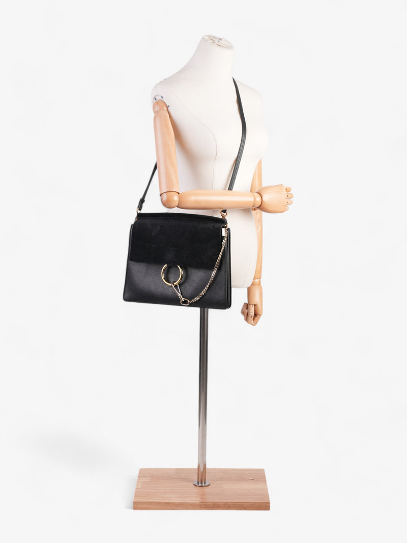  Chloe Faye Bracelet Bag Black Leather