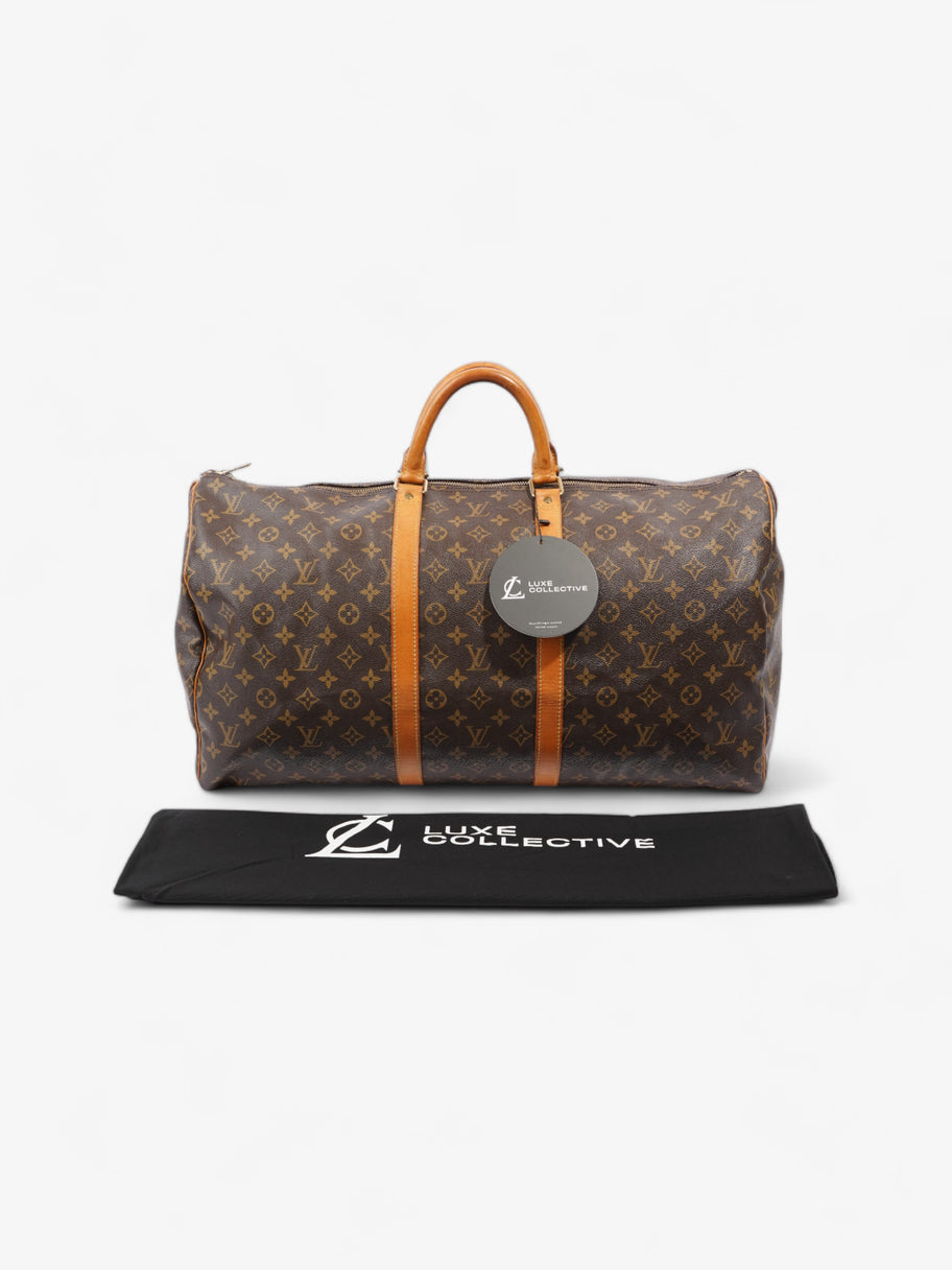 Keepall 55 Monogram Coated Canvas Image 12