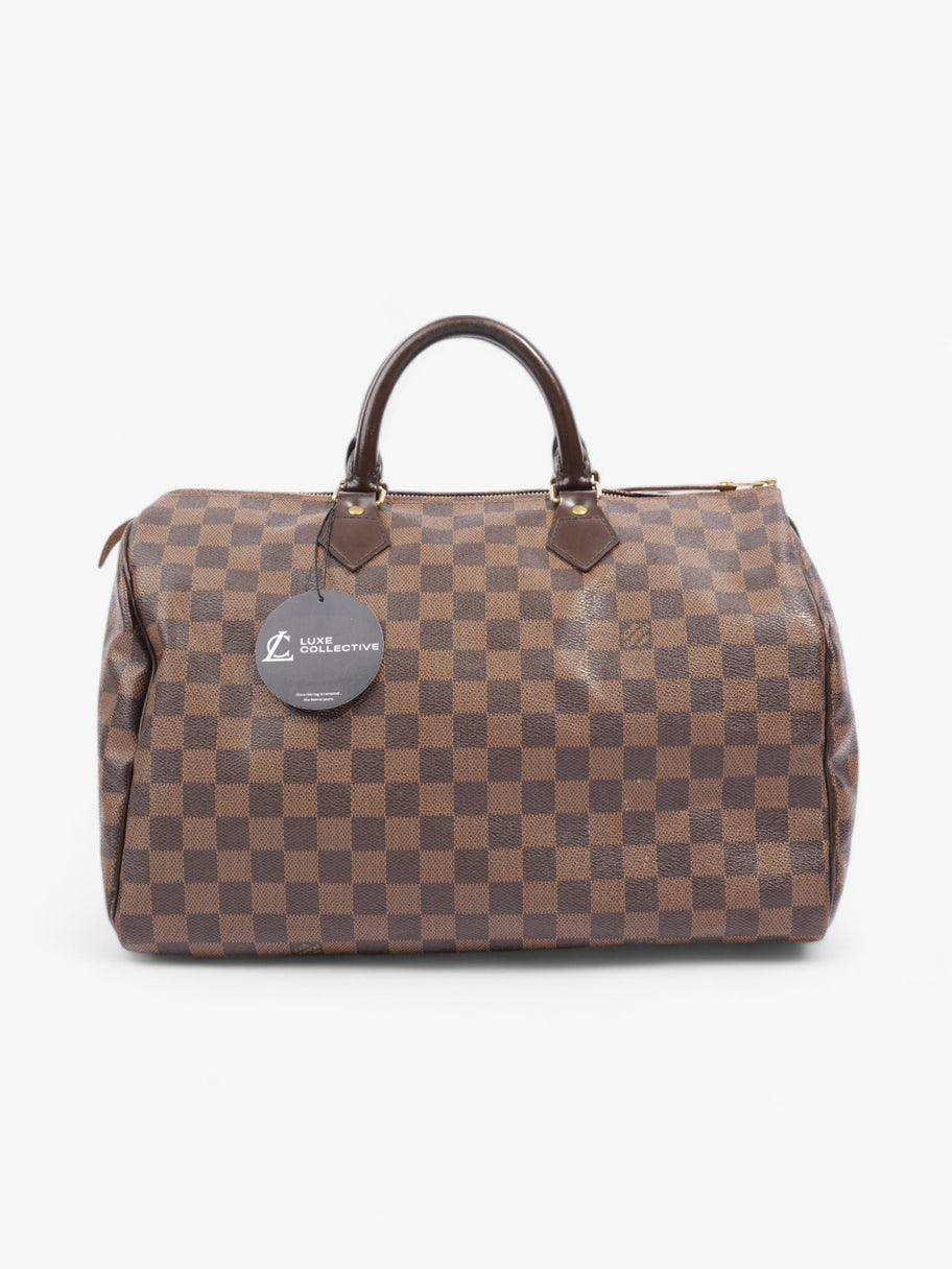 Louis Vuitton Speedy Damier Ebene Coated Canvas 35 Image 8