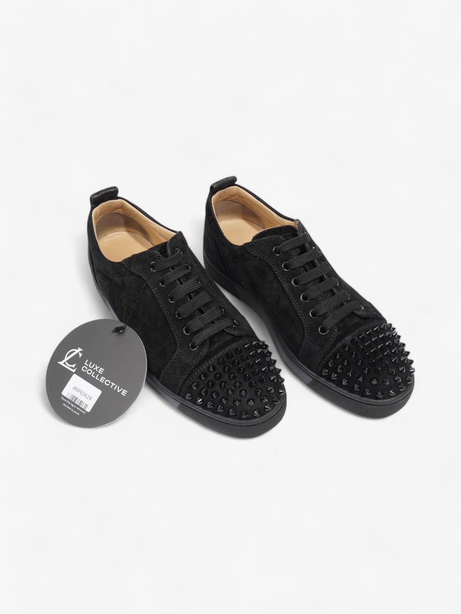 Christian Louboutin Louis Junior Spikes Black Suede EU 39.5 UK 6.5 Image 8