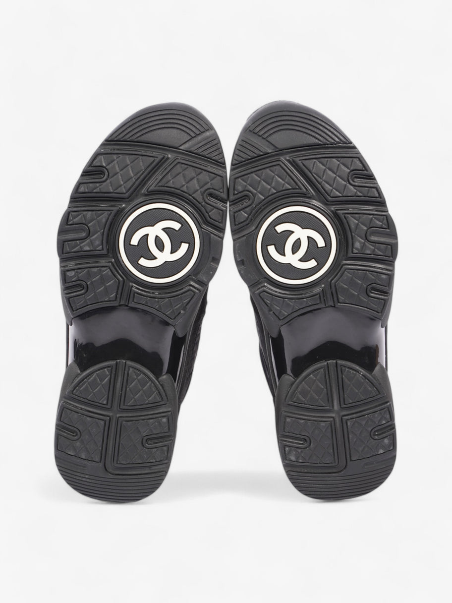 Chanel CC Logo Sneakers Black Suede EU 37.5 UK 4.5 Image 7