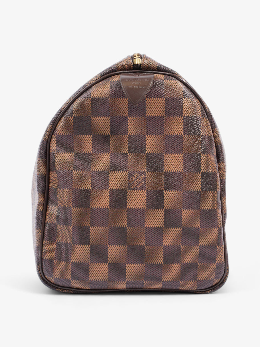 Speedy Damier Ebene Coated Canvas 30 Image 5