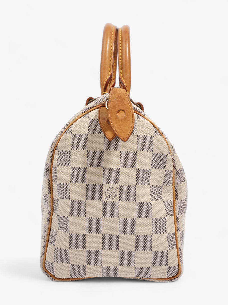 Speedy Damier Azur Coated Canvas 25 Image 3