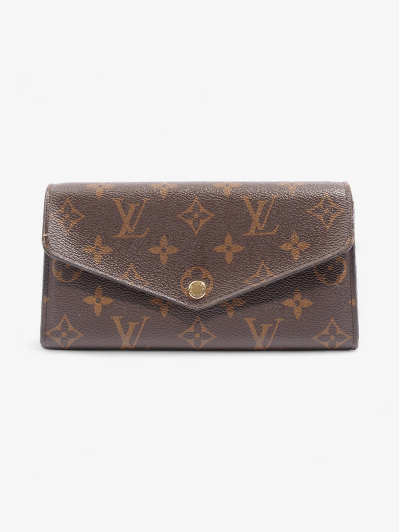  Louis Vuitton Sarah Wallet Monogram Coated Canvas