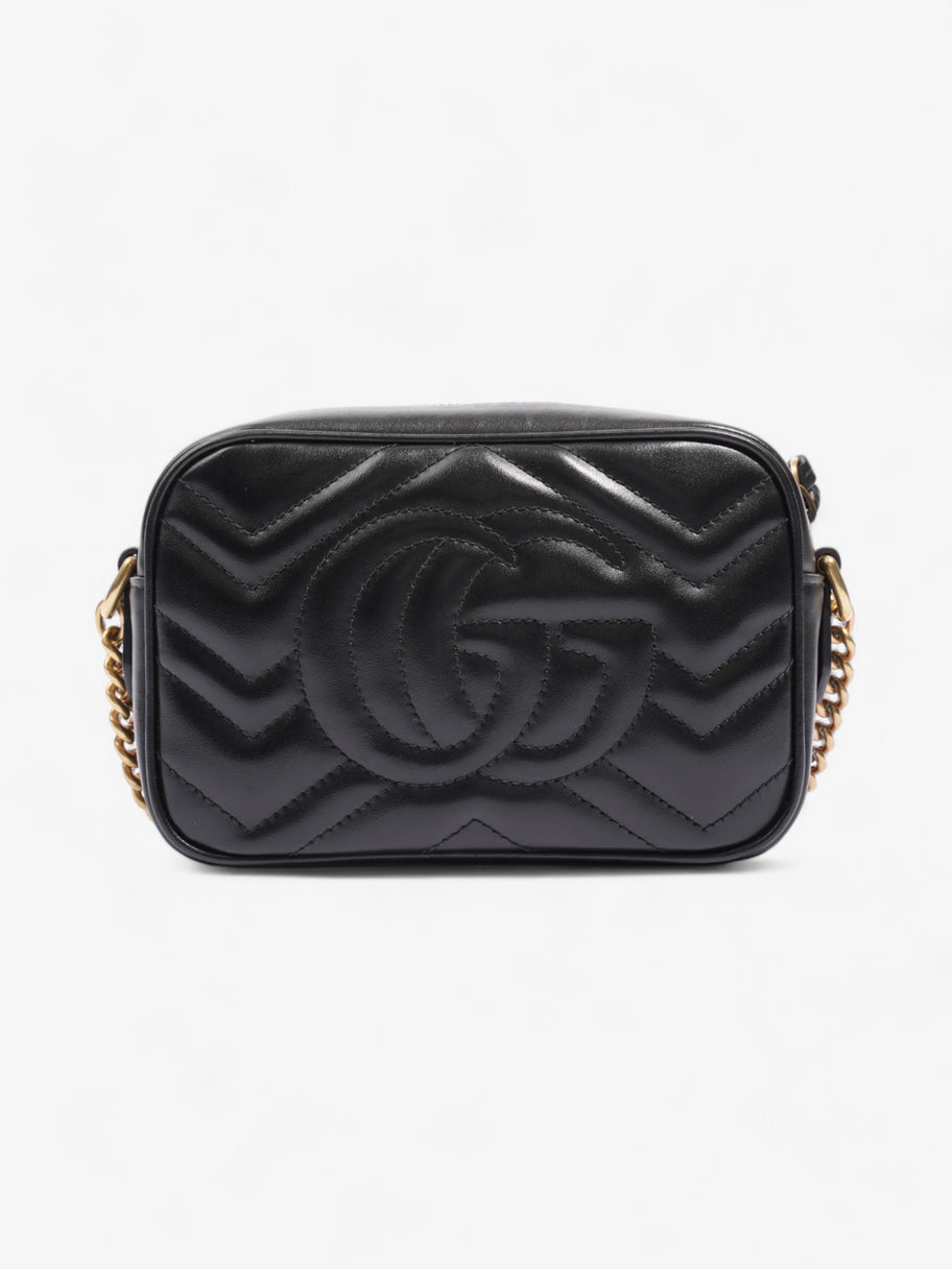 Gucci GG Marmont Black Matelasse Leather Mini Image 4