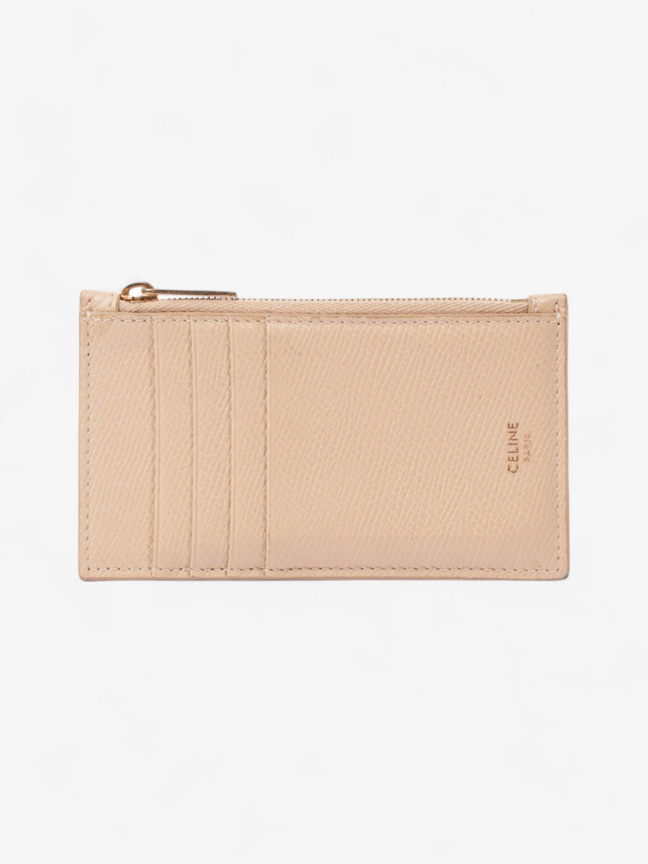 Celine Card and Coin Purse Beige Leather Image 1