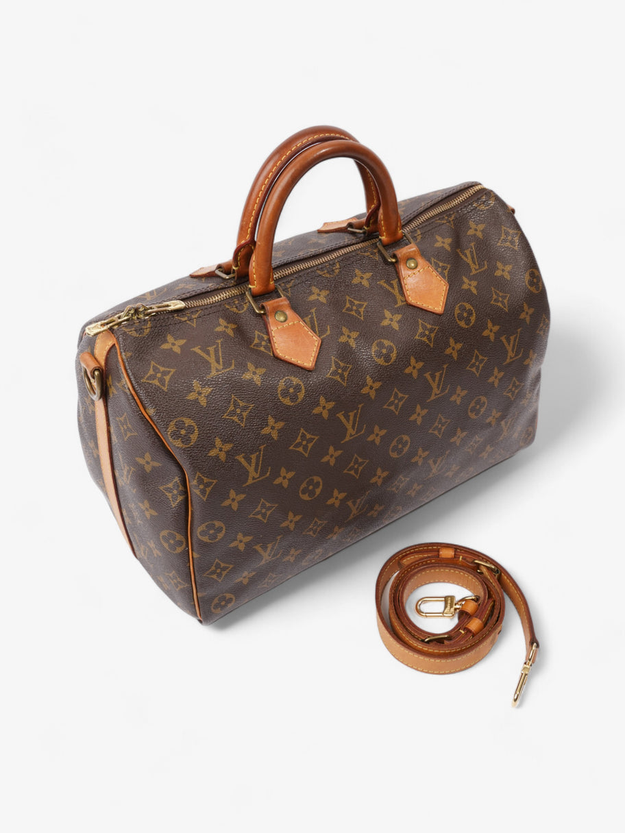 Louis Vuitton Speedy Bandouliere Monogram Coated Canvas 35 Image 7